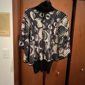 Black and White vintage Women's Sweater